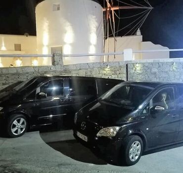 24-Hour Unlimited Chauffeur Trip Service in Mykonos