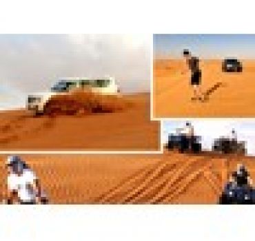 3in1 Package Desert Safari Adventure with ATV Quad Biking