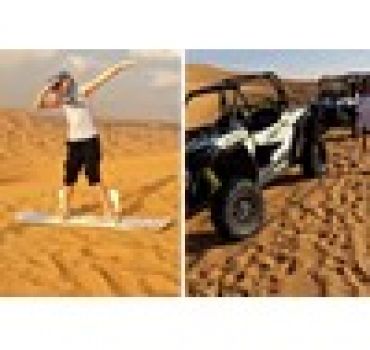 1hr Hour Dune Buggy Desert Safari  with Desert Sand Boarding