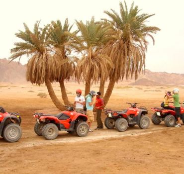 3 Hours Tour Quad Biking in Sharm Desert included Transfers