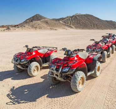3 Hours Tour Quad Biking in Sharm Desert included Transfers