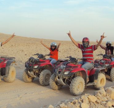 3 Hours Tour Quad Biking in Sharm Desert included Transfers