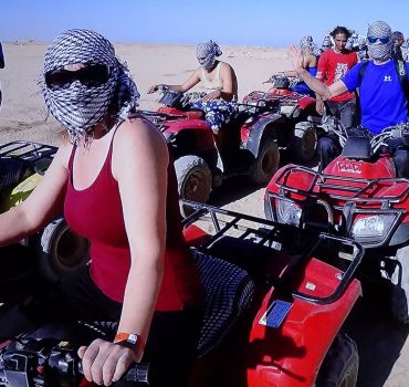 3 Hours Tour Quad Biking in Sharm Desert included Transfers