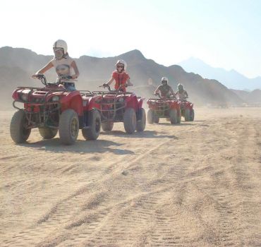 3 Hours Tour Quad Biking in Sharm Desert included Transfers