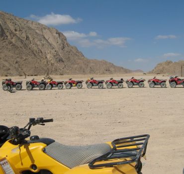 3 Hours Tour Quad Biking in Sharm Desert included Transfers