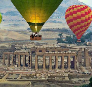 Hot Air Balloon Adventure over Luxor's West Bank