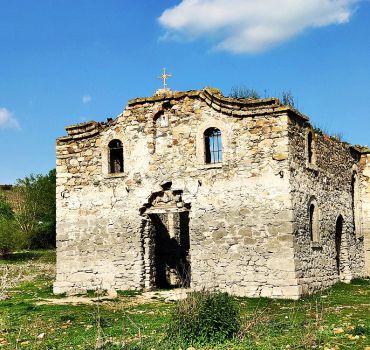 Submerged Church from a Floating House Trip