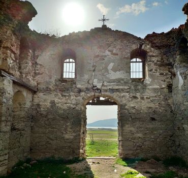 Submerged Church from a Floating House Trip