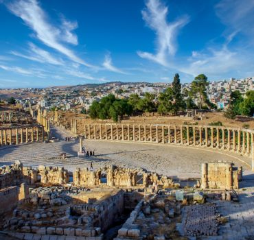 Full-Day Private Tour to Jerash, Umm Qais and Ajloun Castle