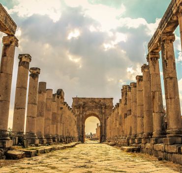 Full-Day Private Tour to Jerash, Umm Qais and Ajloun Castle