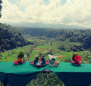 Bali waterfall and temple tour