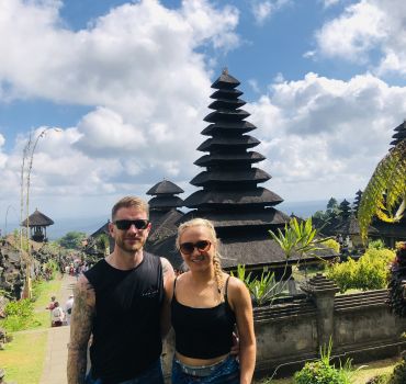 Bali waterfall and temple tour