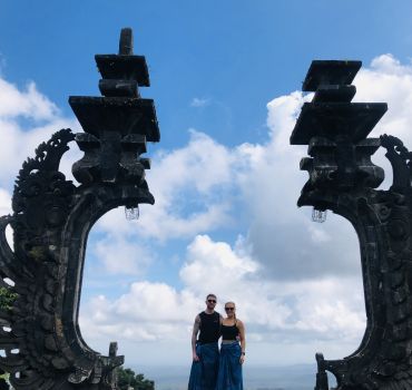 Bali waterfall and temple tour