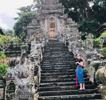 Bali waterfall and temple tour