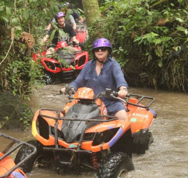 Half day ATV ride and river tubing - All inclusive