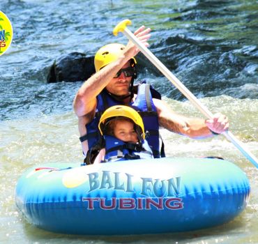 Half day ATV ride and river tubing - All inclusive