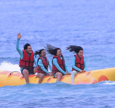 Banana Boat Ride in Trincomalee