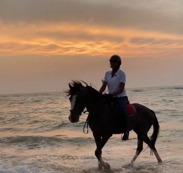 Horse Riding in Mount Lavinia