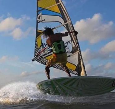 Wind Surfing in Kalpitiya