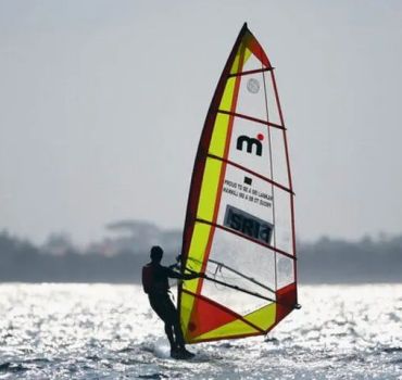 Wind Surfing in Negombo