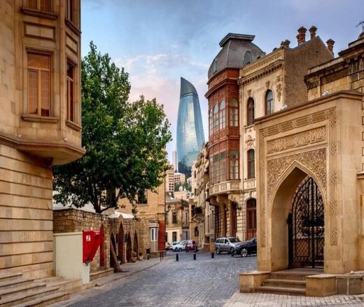 Old city - historical center of Baku