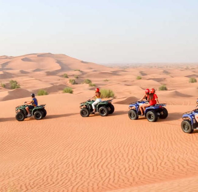 1hr Hour ATV Quad Bike Desert Safari