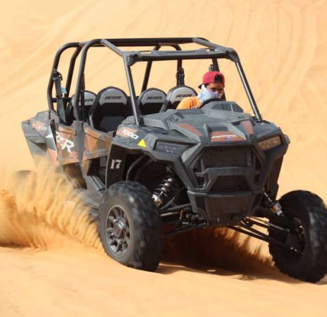 1hr Hour Dune Buggy Desert Safari with Desert Camp Dinner