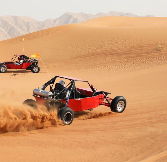 1hr Hour Dune Buggy Desert Safari  with Desert Sand Boarding