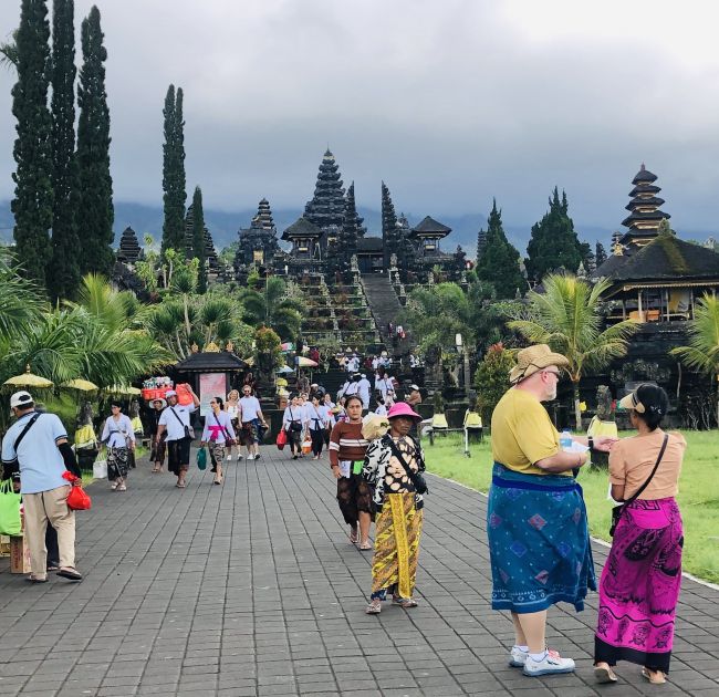 Bali waterfall and temple tour